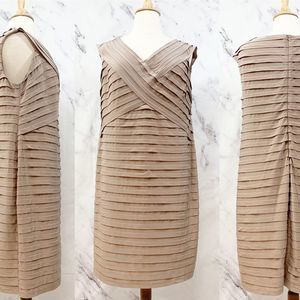 London Time Bodycon Pleated Dress 22W